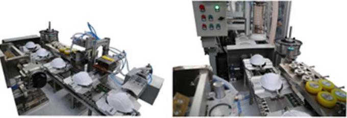 Máscara automática global del equipo de fabricación de la mascarilla de la garantía que hace máquina la máquina automática de la máscara de la taza n95